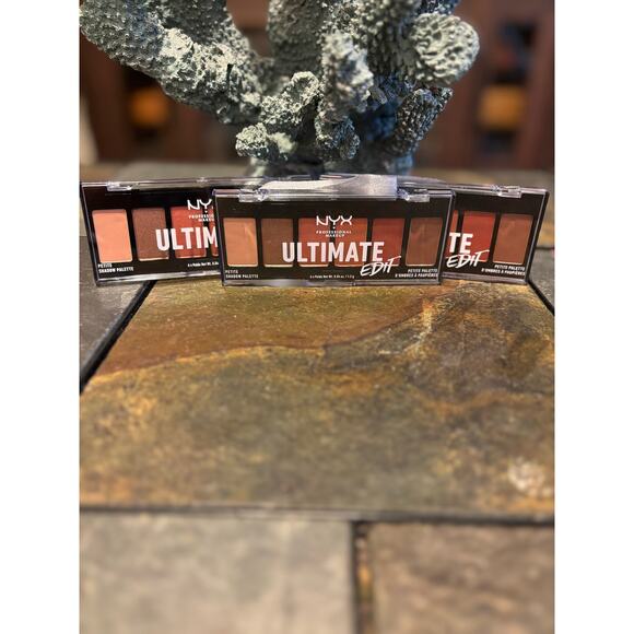 Lot of 3! NYX ultimate edit petite eyeshadow in warm neutral. - Picture 7 of 7